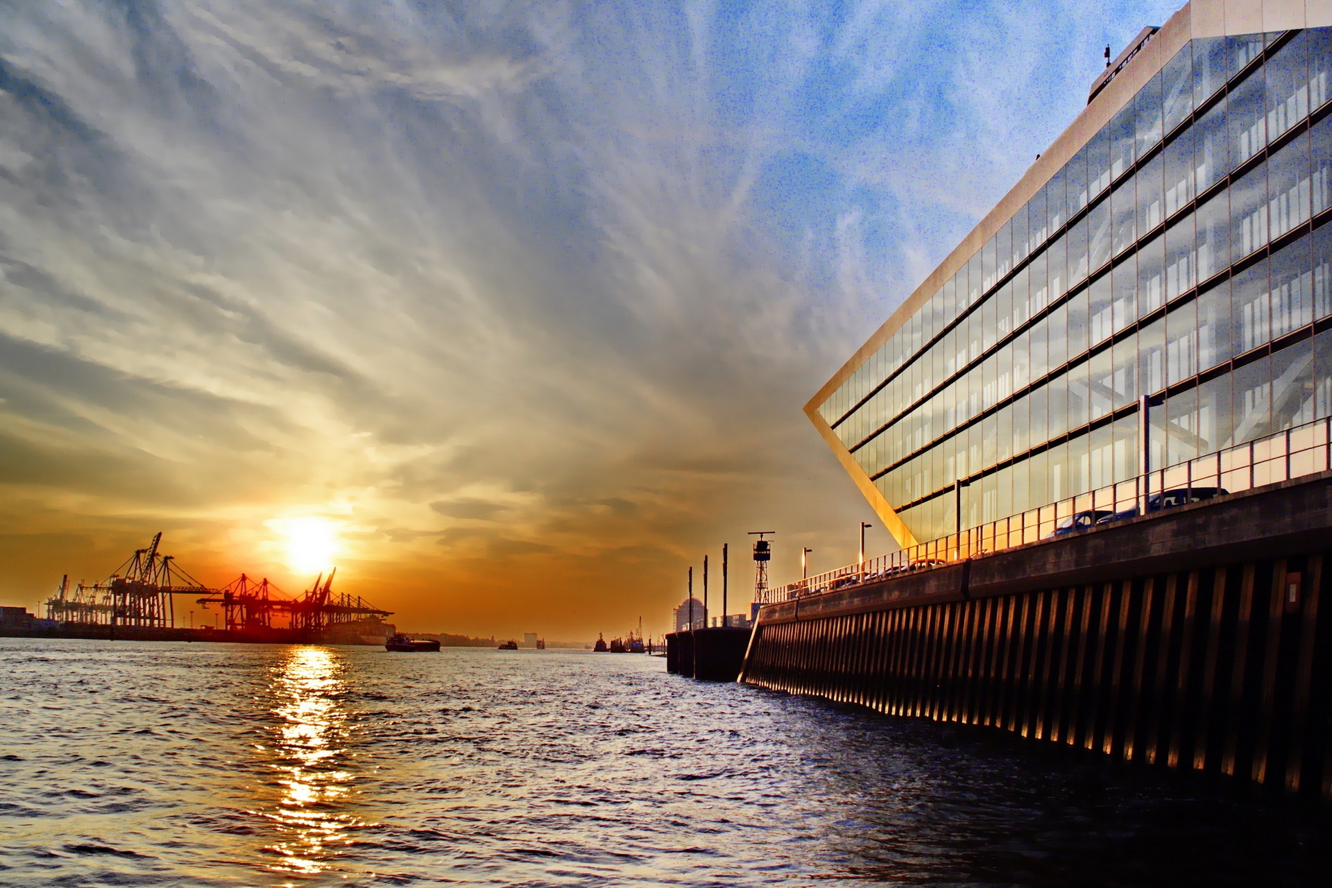 Kreuzfahrtterminal in Hamburg Kreuzfahrtterminal in Hamburg